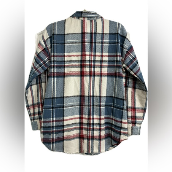 Maurice’s Brand Plaid Shacket Super Soft Like New Sz S - Picture 2 of 5